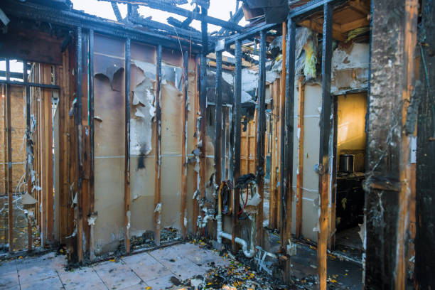 Professional Fire Damage Repair technician working in Winsted, MN